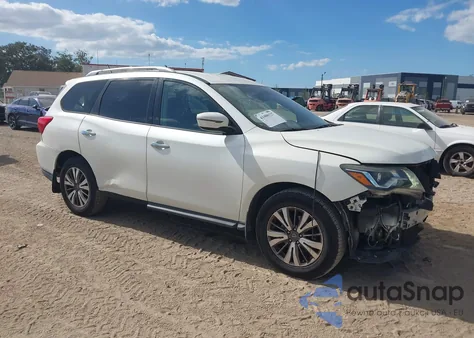2017 Nissan Pathfinder Sv z USA, uszkodzony, nr VIN 5N1DR2MN8HC631688